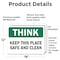 Signmission Safety Culture Sign, 18 in Width, Vinyl Decal, Rectangle OS-2PACK-TS-D-1218-L-19621 - alternate 4
